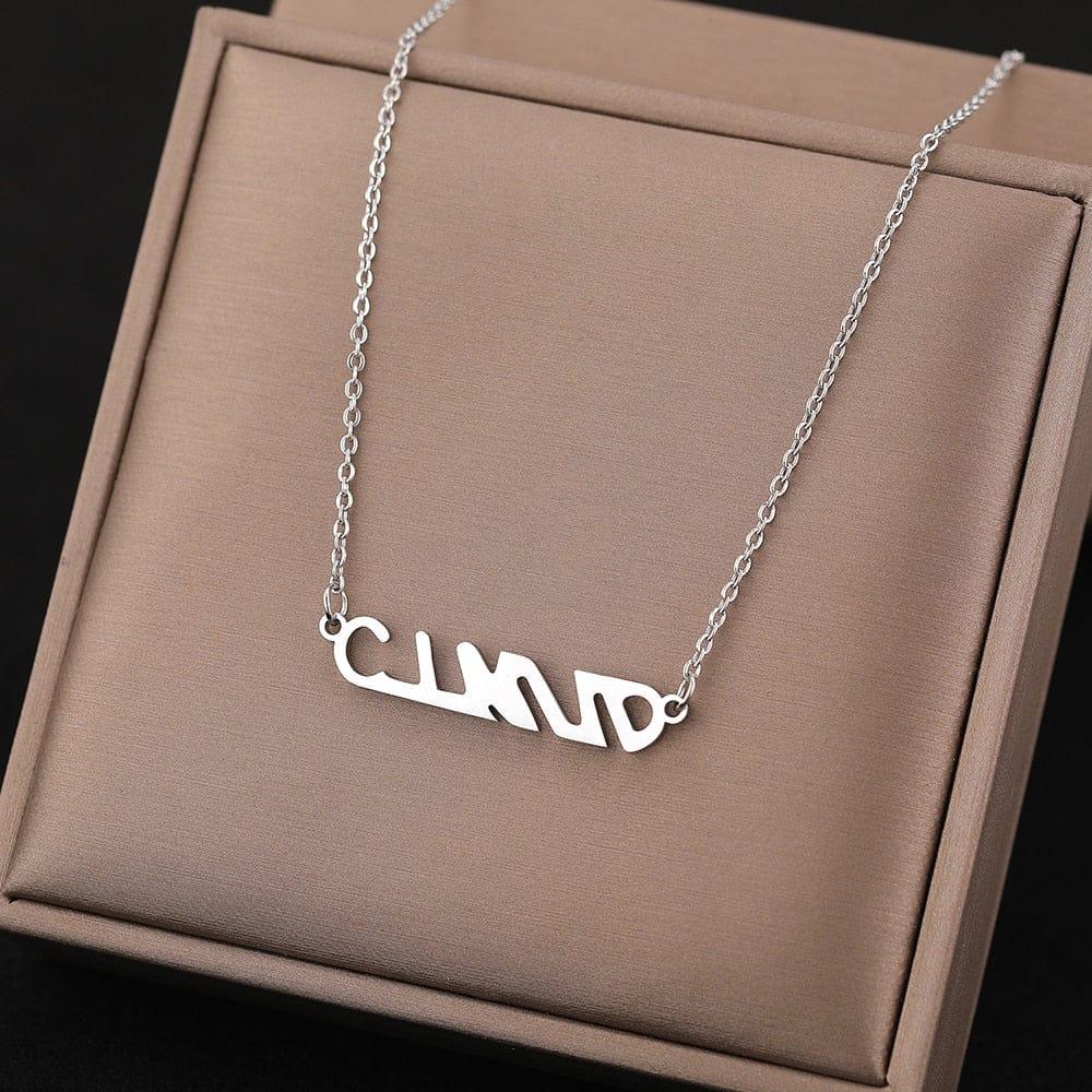 Danielle stainless steel necklace - VERSO QUALITY MATERIALS