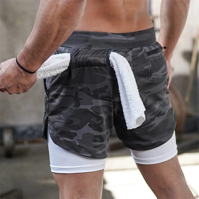 David shorts Verso Gray camouflage M 