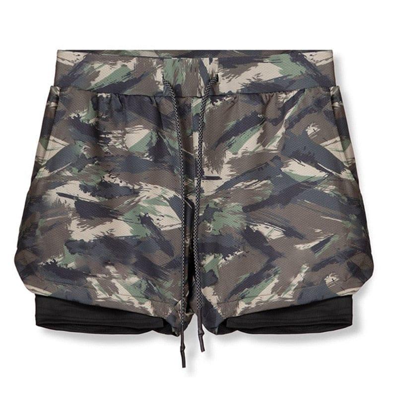 David shorts Verso Green Graffiti M 