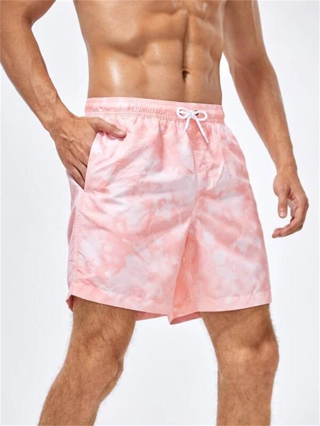 David swim shorts trunks (Plus sizes) Verso Pink S 