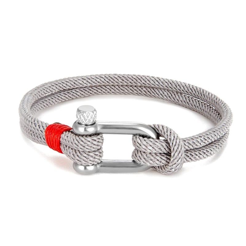 Dean stainless steel U shape bracelet - VERSO QUALITY MATERIALS