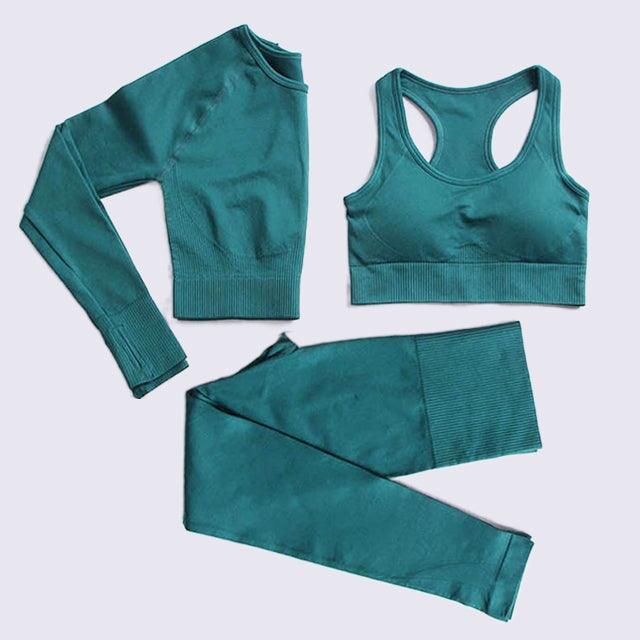 Dona Gym & Running Sportswear Verso 3pcs-Light green M 