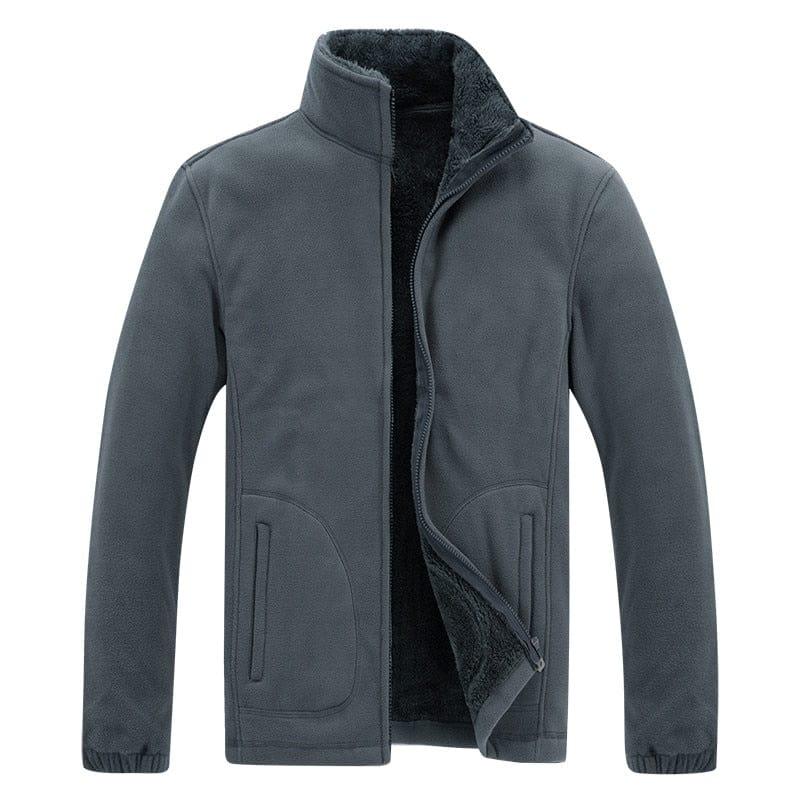 Eithan zip up sweatsirt (Plus sizes) - VERSO QUALITY MATERIALS