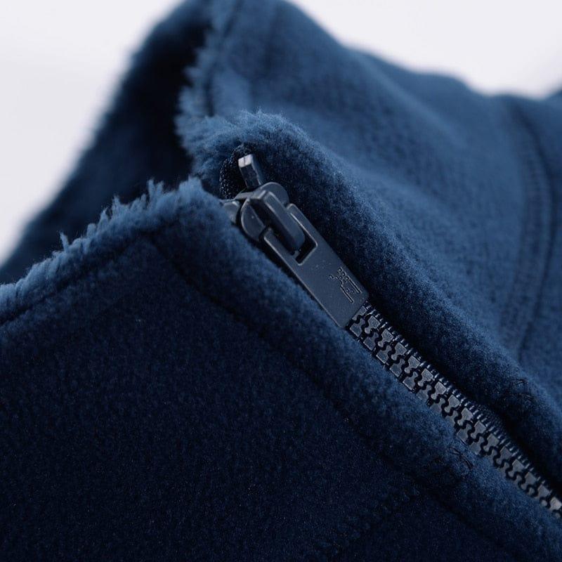 Eithan zip up sweatsirt (Plus sizes) - VERSO QUALITY MATERIALS