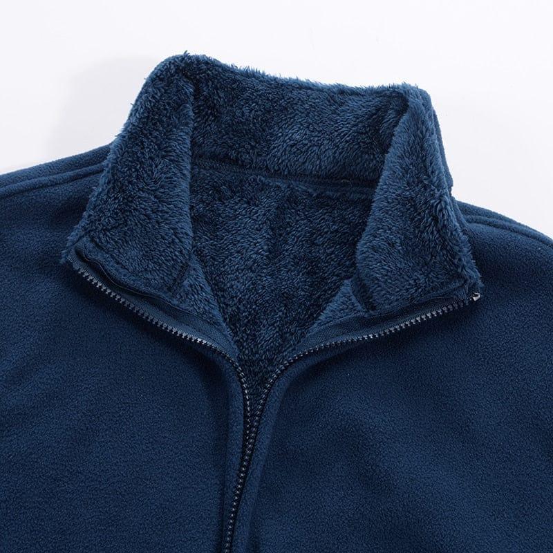 Eithan zip up sweatsirt (Plus sizes) - VERSO QUALITY MATERIALS