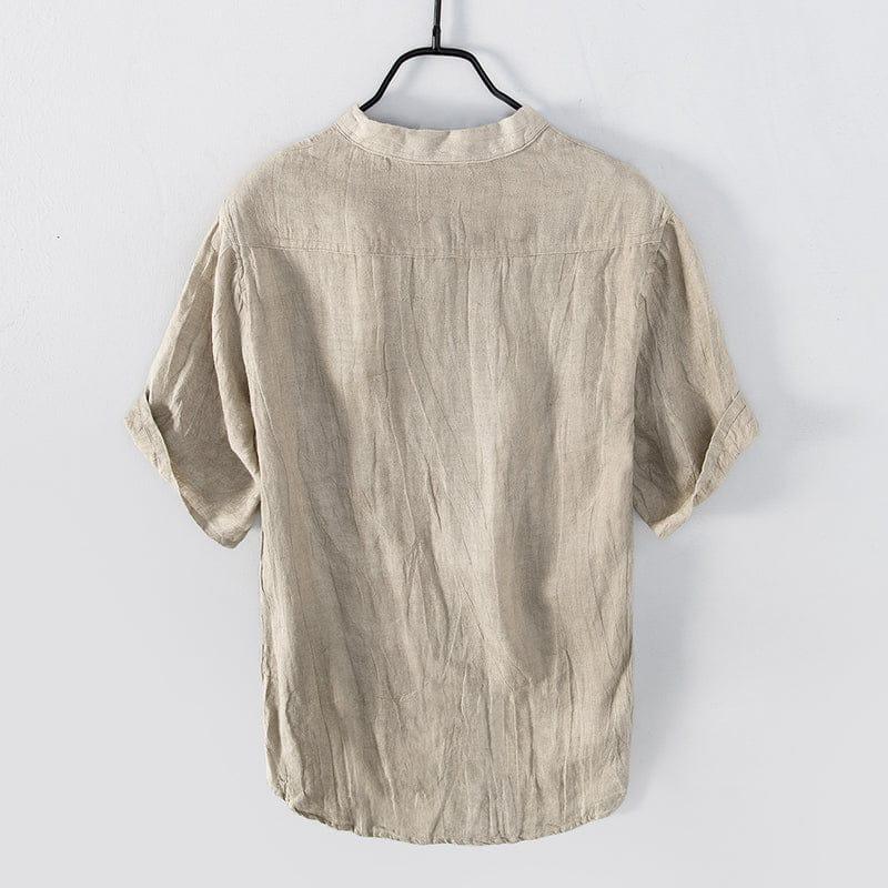 Elijah button up T-shirt versoqualitymaterials 