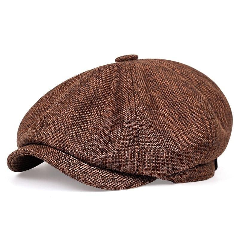 Eliot beret hat Verso Brown L 