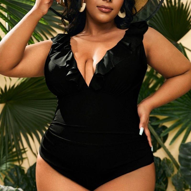 Ema swimsuit (Plus sizes) - VERSO QUALITY MATERIALS