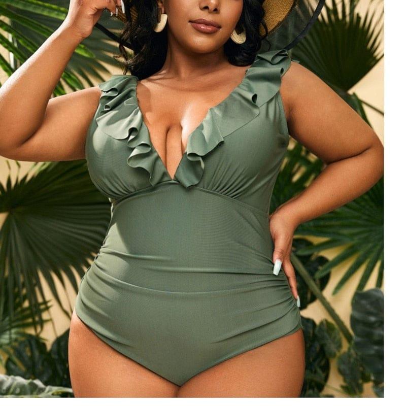 Ema swimsuit (Plus sizes) - VERSO QUALITY MATERIALS