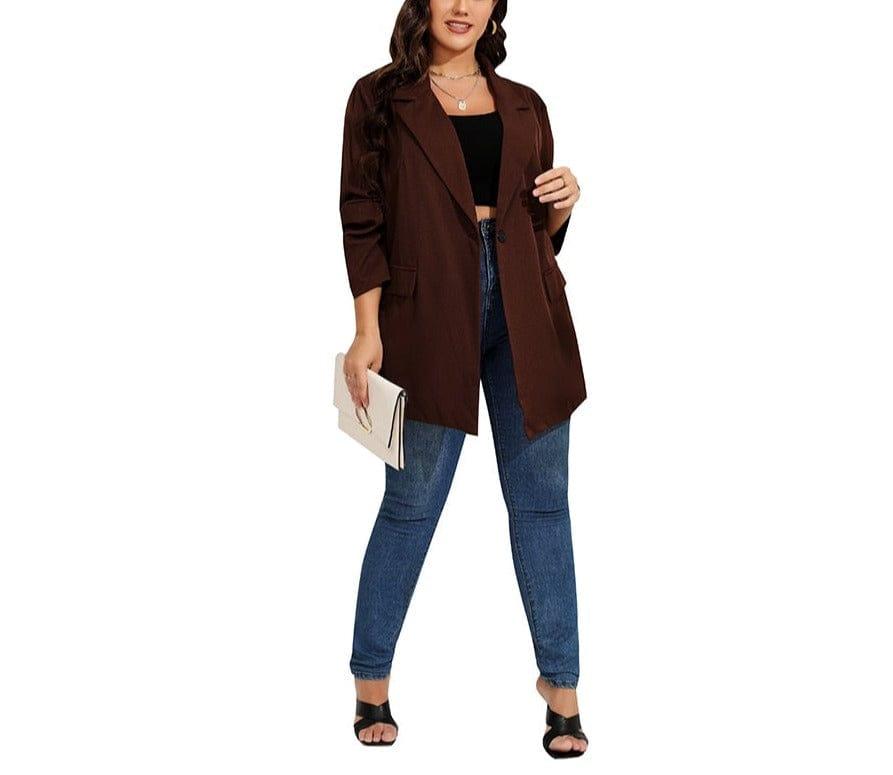 Emberly coat (Plus sizes) - VERSO QUALITY MATERIALS