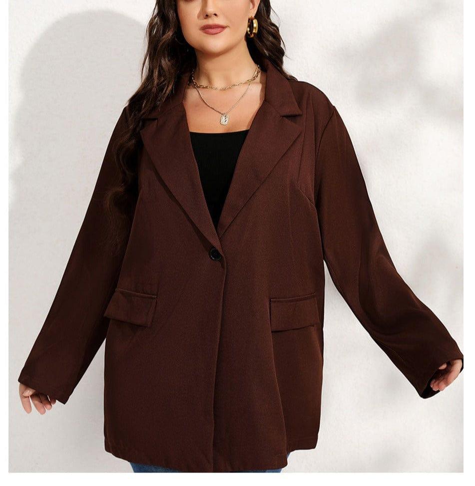 Emberly coat (Plus sizes) - VERSO QUALITY MATERIALS