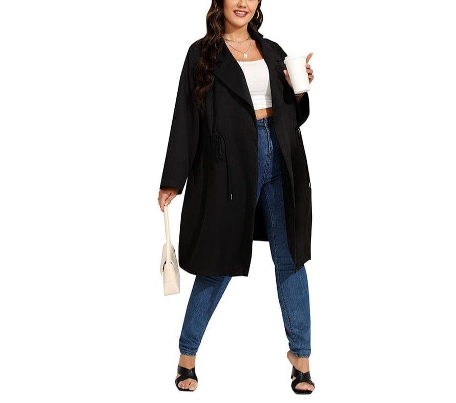 Emely coat (Plus sizes) - VERSO QUALITY MATERIALS