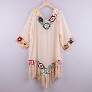 Emily cover-up beachwear shirt versoqualitymaterials Beige One Size 