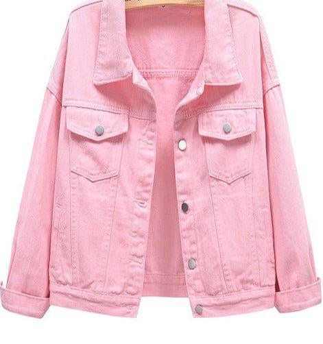 Felicity jeans jacket versoqualitymaterials Pink S 