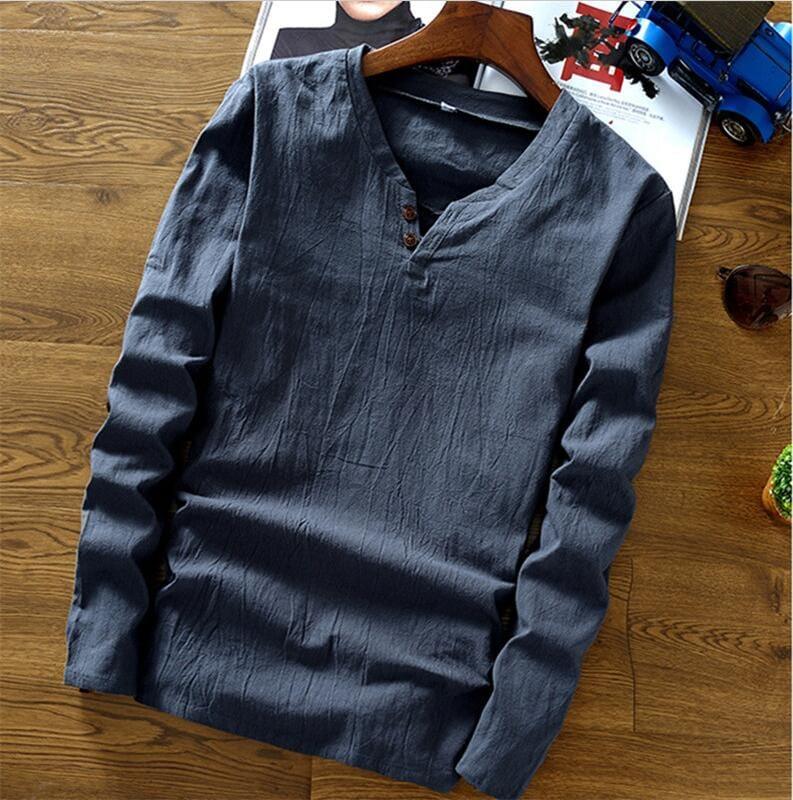 Felipe long sleeve shirt (Plus sizes) - VERSO QUALITY MATERIALS