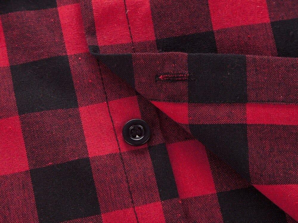 Gary plaid shirt - VERSO QUALITY MATERIALS