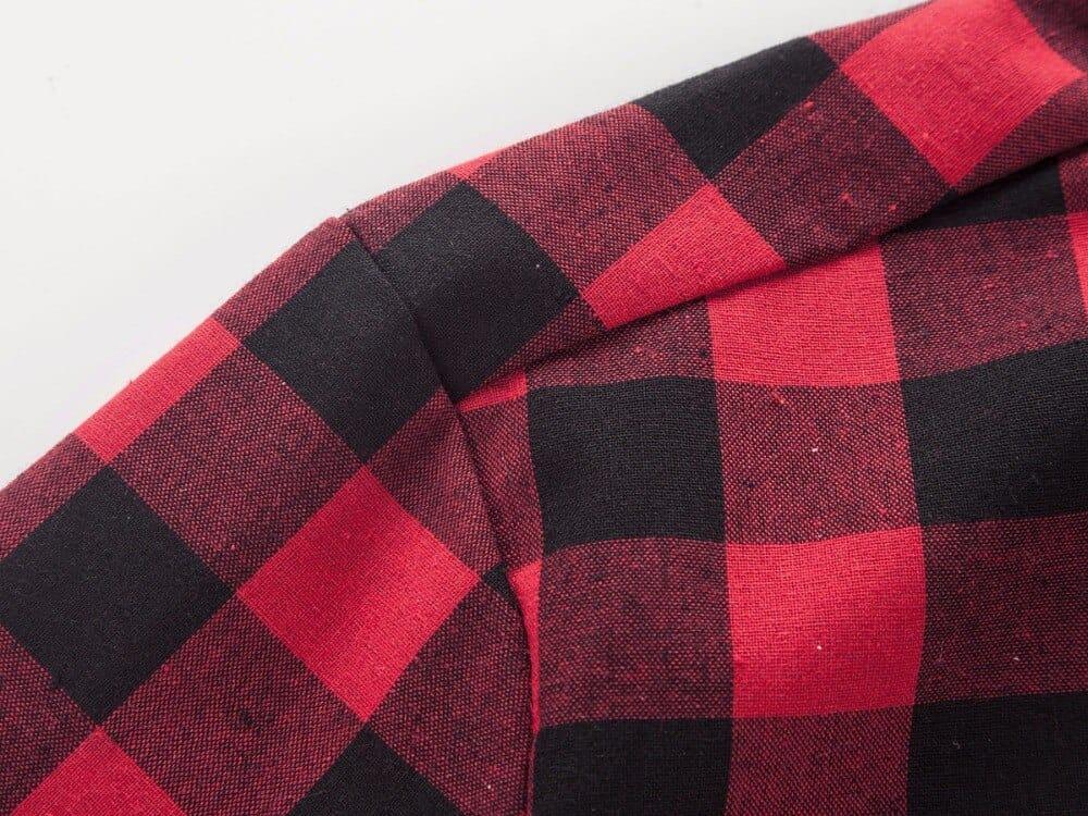 Gary plaid shirt - VERSO QUALITY MATERIALS