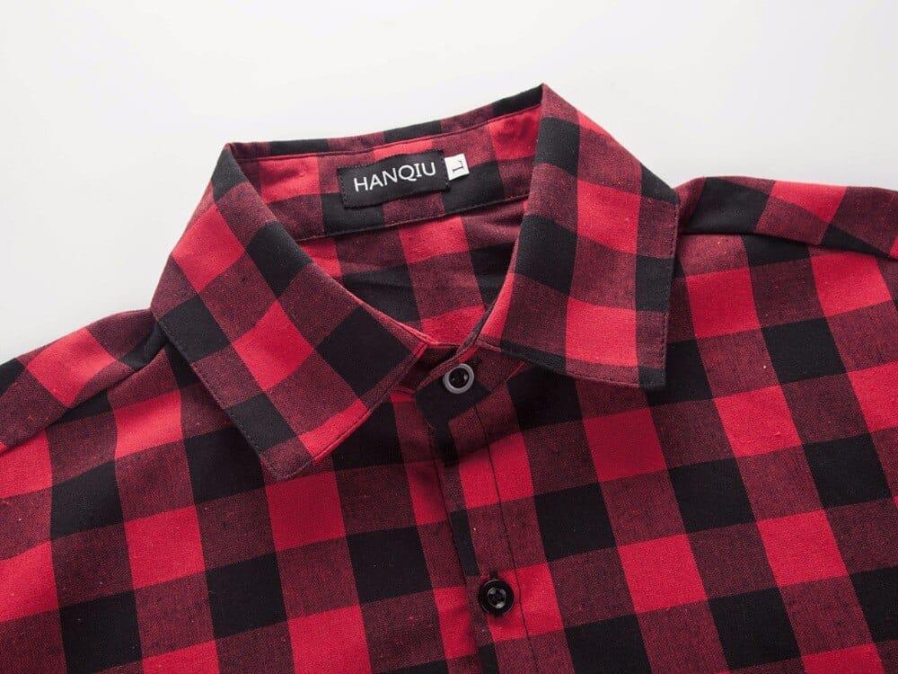 Gary plaid shirt - VERSO QUALITY MATERIALS