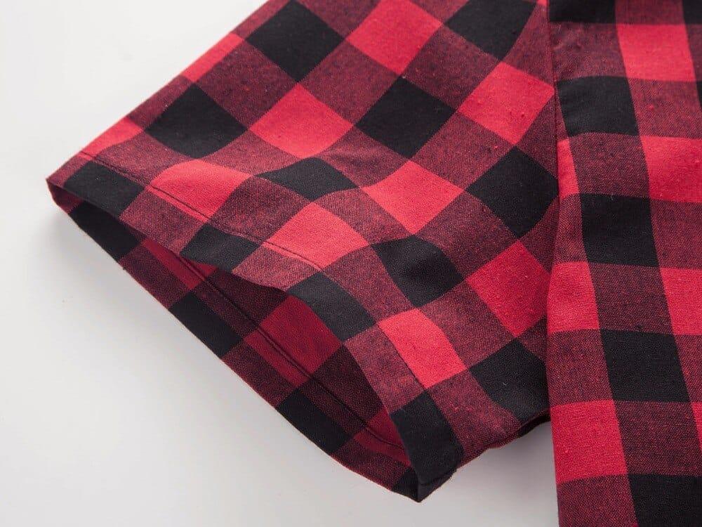 Gary plaid shirt - VERSO QUALITY MATERIALS