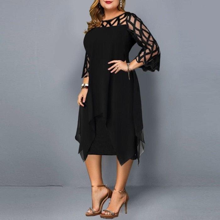 Hailey dress (Plus sizes) - VERSO QUALITY MATERIALS