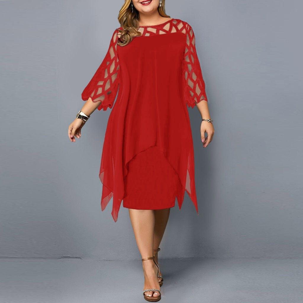 Hailey dress (Plus sizes) - VERSO QUALITY MATERIALS