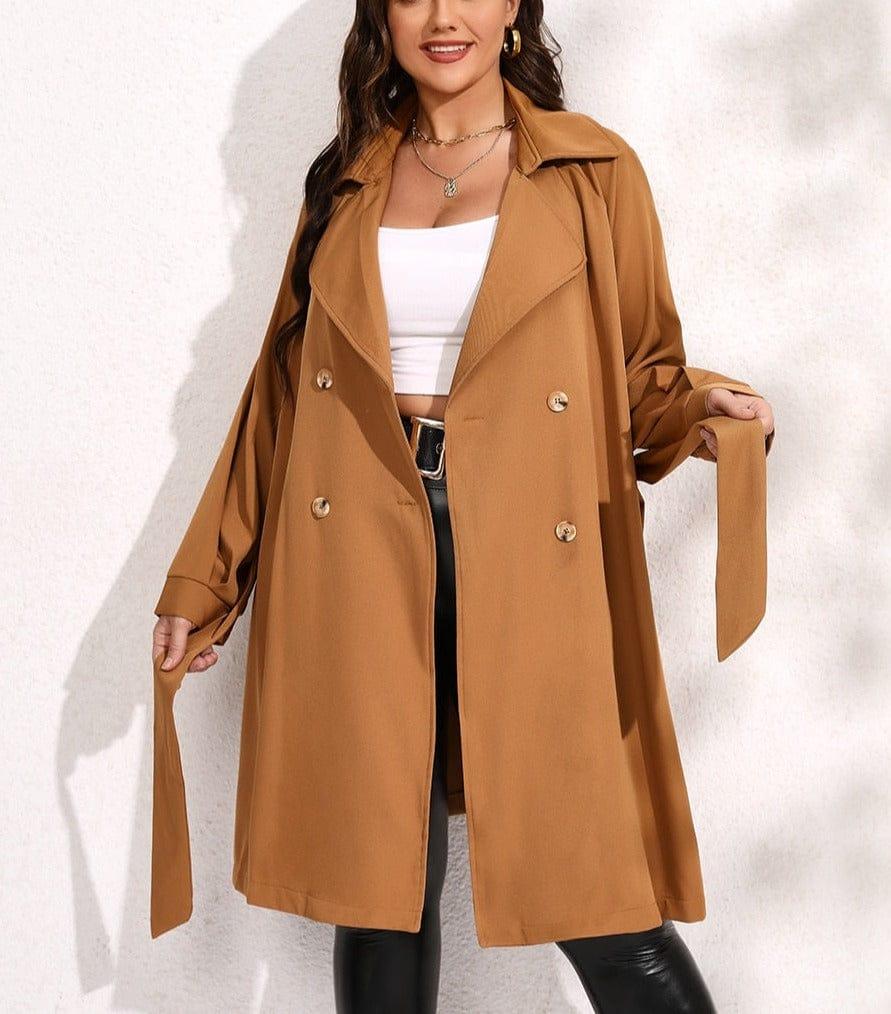 Hanna coat (Plus sizes) - VERSO QUALITY MATERIALS