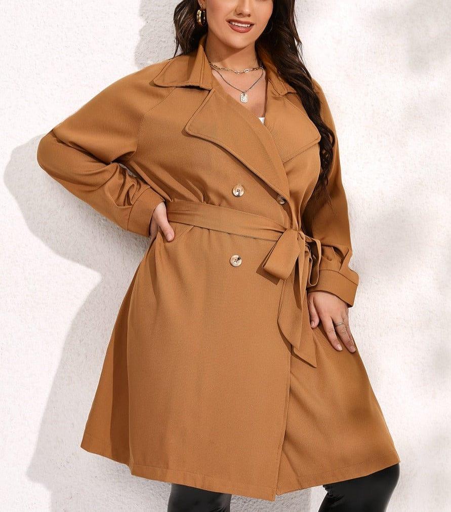 Hanna coat (Plus sizes) - VERSO QUALITY MATERIALS