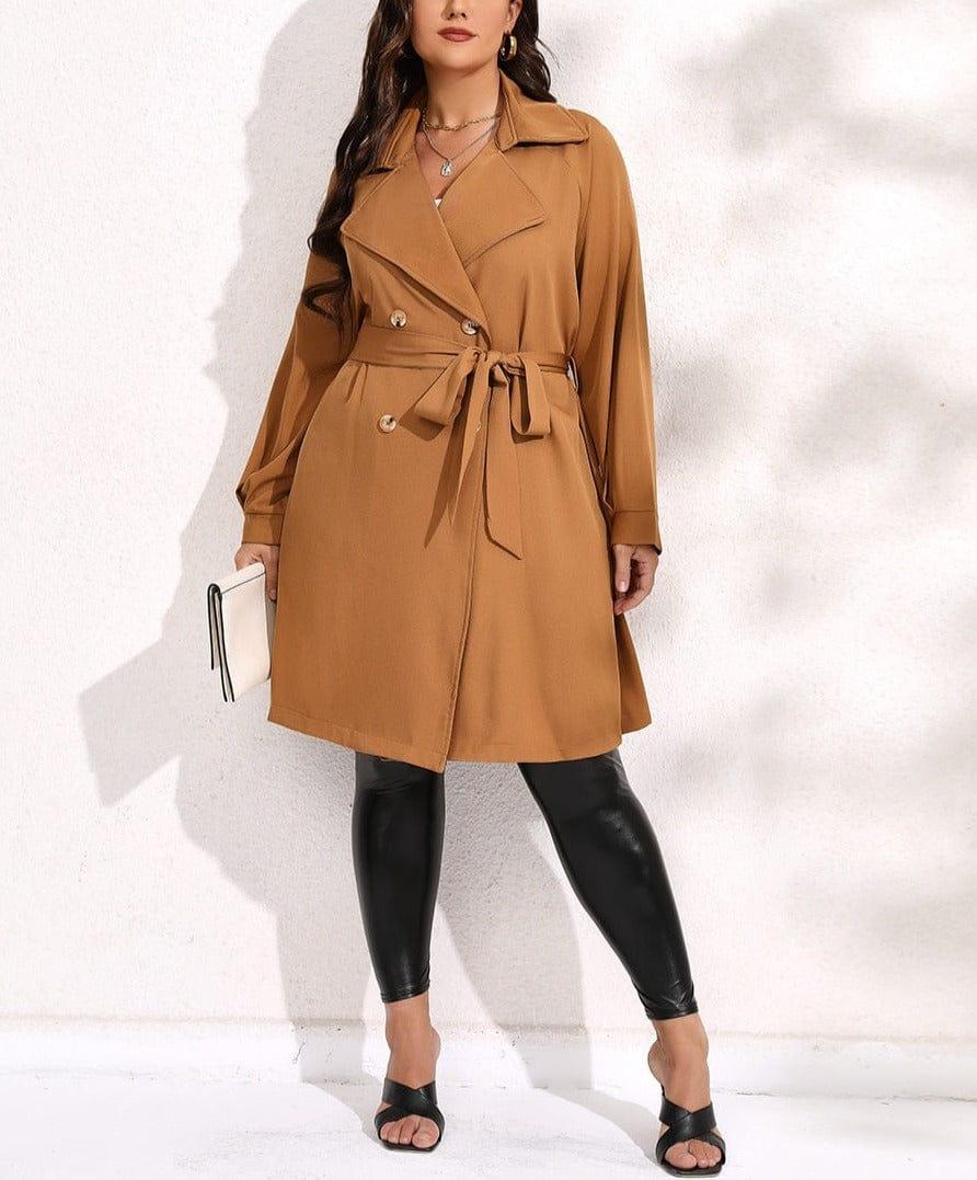 Hanna coat (Plus sizes) - VERSO QUALITY MATERIALS