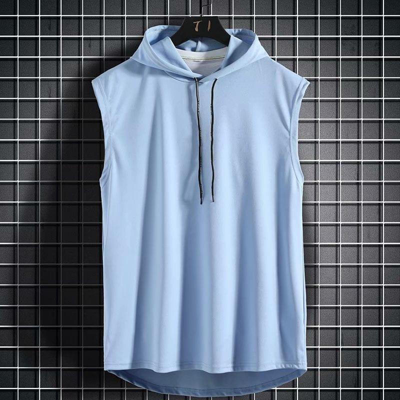 Hannah hoodie shirt (Plus sizes) Verso Sky blue S 