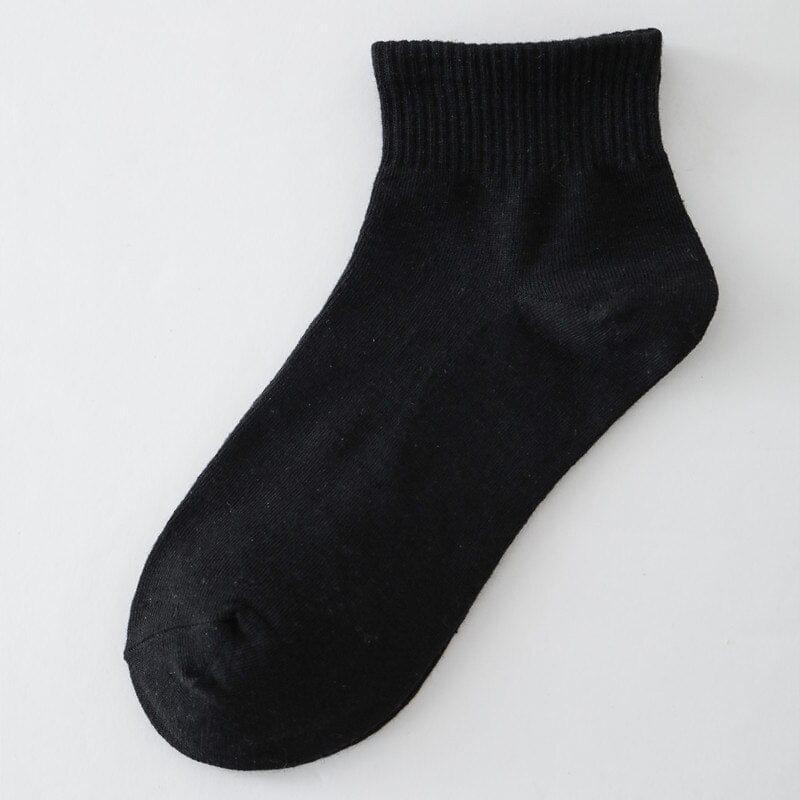 Henry socks Verso Black - short EUR 36-42 