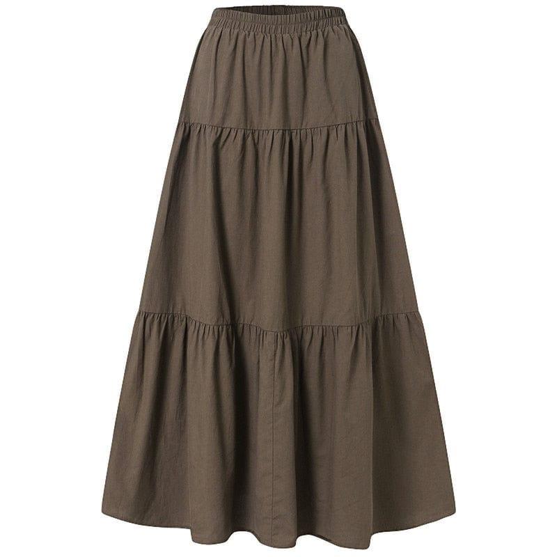 Holly oversize skirt (Plus sizes) - VERSO QUALITY MATERIALS