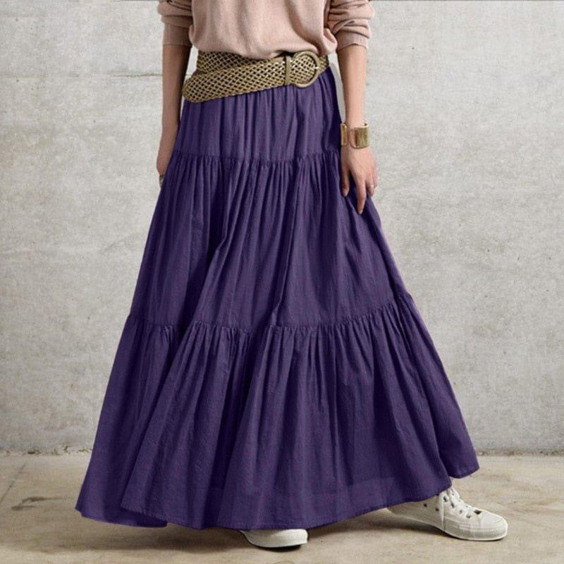 Holly oversize skirt (Plus sizes) - VERSO QUALITY MATERIALS