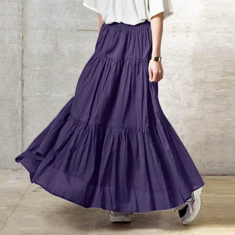 Holly oversize skirt (Plus sizes) - VERSO QUALITY MATERIALS