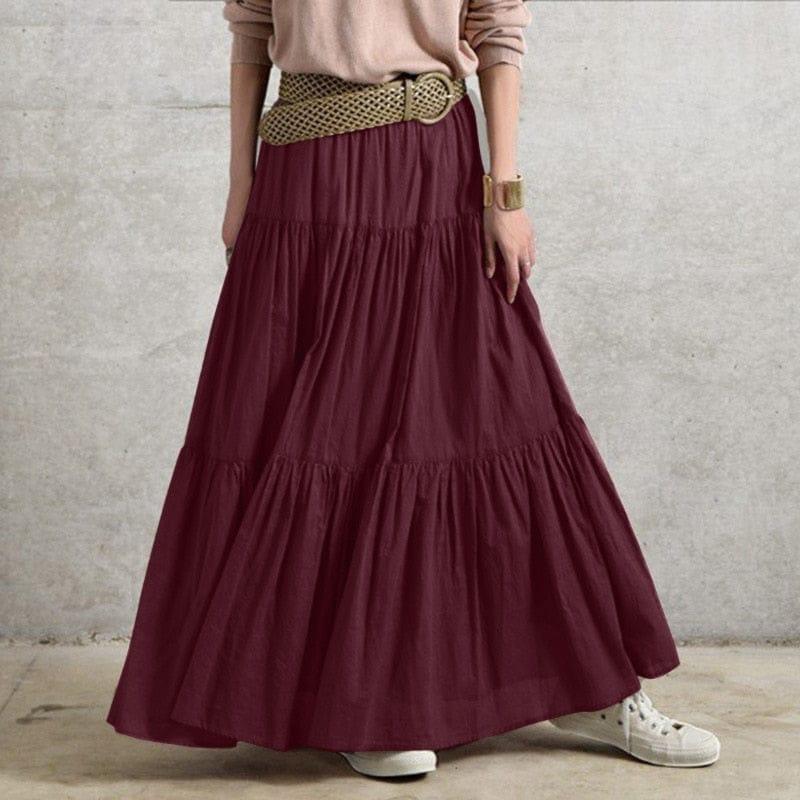 Holly oversize skirt (Plus sizes) - VERSO QUALITY MATERIALS