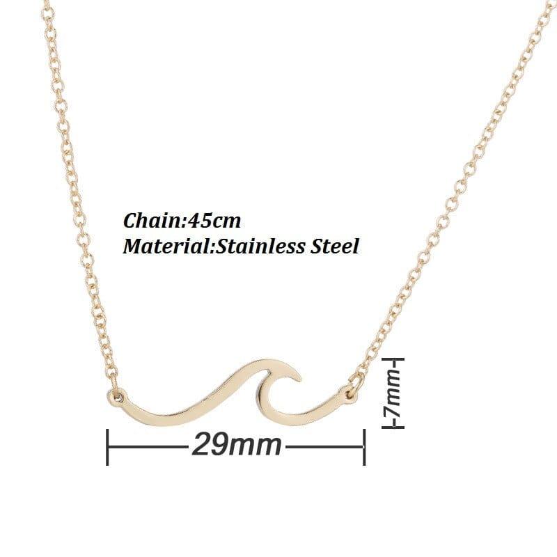 Holly stainless steel necklace - VERSO QUALITY MATERIALS