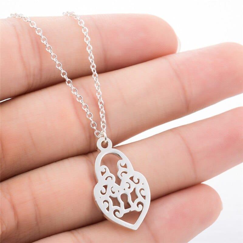 Holly stainless steel necklace - VERSO QUALITY MATERIALS