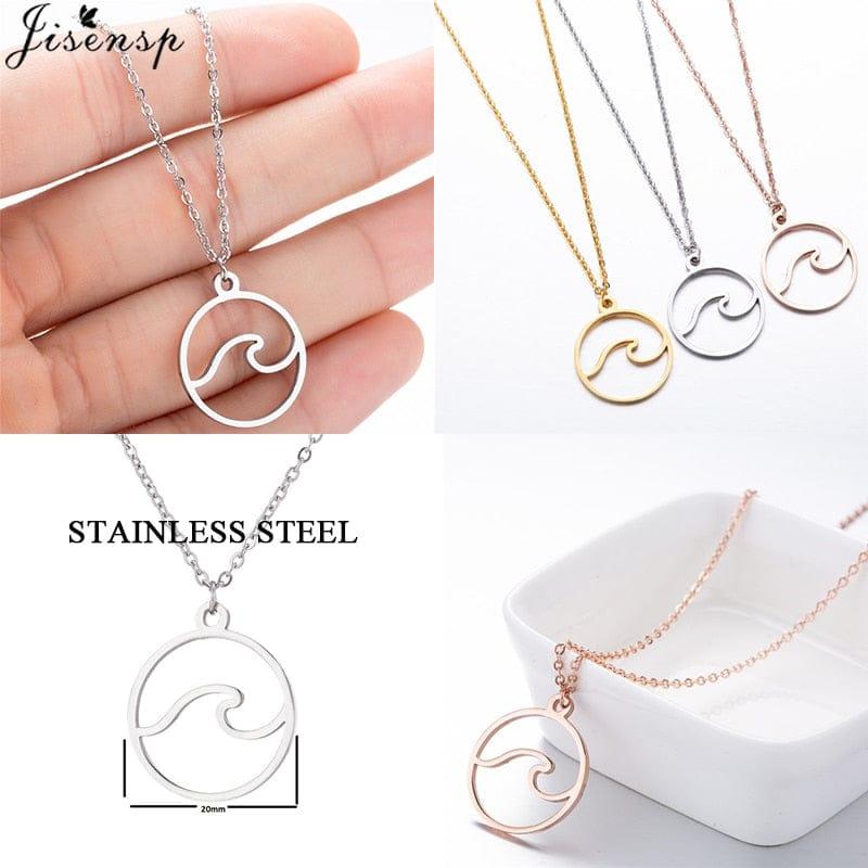 Holly stainless steel necklace - VERSO QUALITY MATERIALS