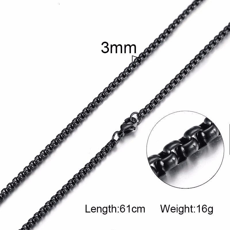 Ian stainless steel necklace - VERSO QUALITY MATERIALS