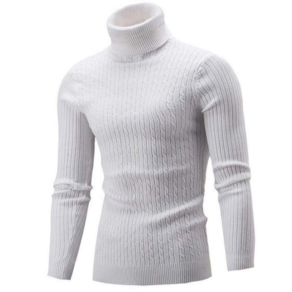 Ian turtleneck long sleeve sweater - VERSO QUALITY MATERIALS