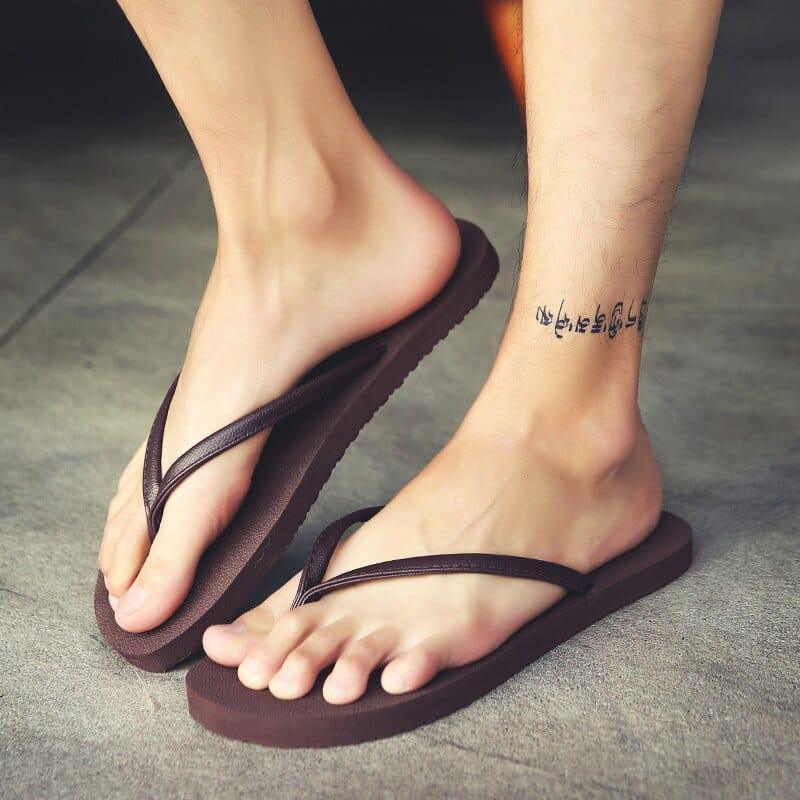 Isaiah flip-flops - VERSO QUALITY MATERIALS