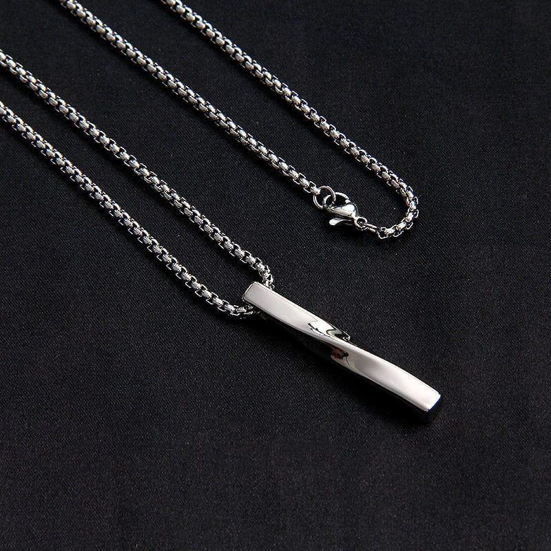 Jacke stainless steel necklace - VERSO QUALITY MATERIALS