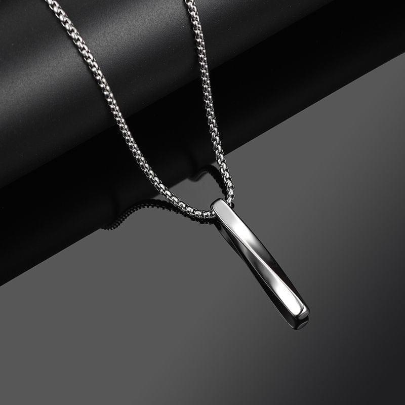 Jacke stainless steel necklace - VERSO QUALITY MATERIALS