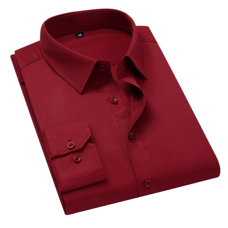 Jake long sleeve button up shirt (Plus sizes) - VERSO QUALITY MATERIALS