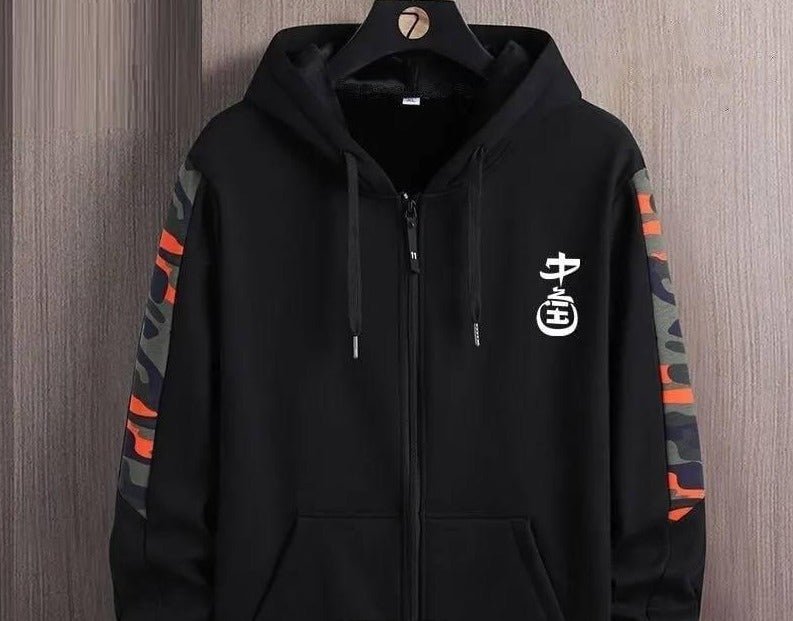 Jakob zip up hoodie (Plus sizes) - VERSO QUALITY MATERIALS