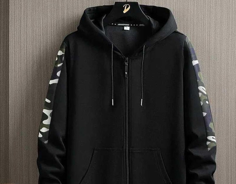 Jakob zip up hoodie (Plus sizes) - VERSO QUALITY MATERIALS
