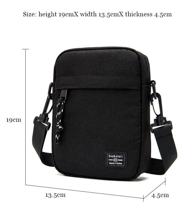 Jakobe crossbody bag - VERSO QUALITY MATERIALS