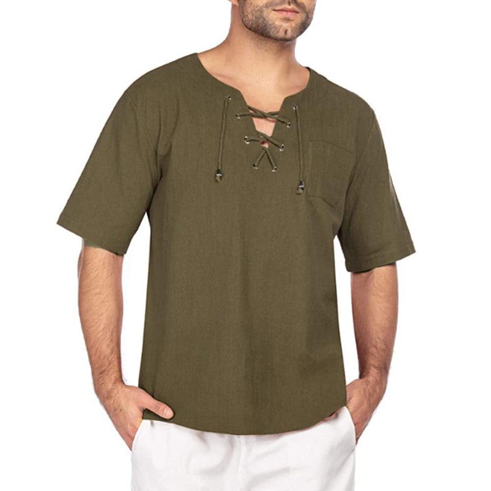 James T-shirt (Plus sizes) versoqualitymaterials Army green 3XL 