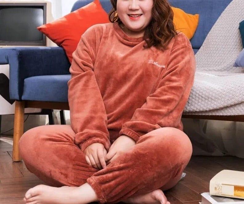 Jane pajama set (Plus sizes) - VERSO QUALITY MATERIALS