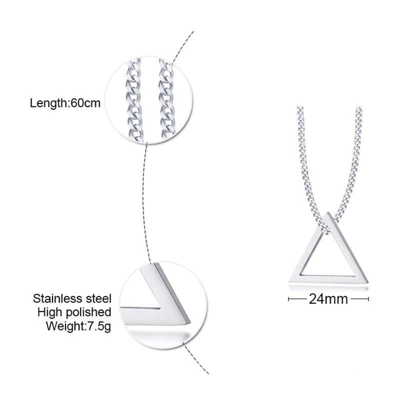 Jason stainless steel necklace - VERSO QUALITY MATERIALS