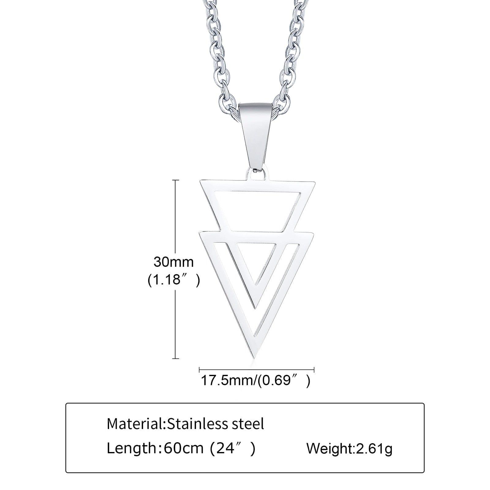 Jason stainless steel necklace - VERSO QUALITY MATERIALS